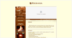 Desktop Screenshot of biesiada-korbielow.pl